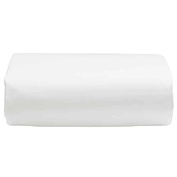 vidaXL Bâche blanche 6x8 m
