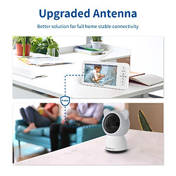 Avis Babyphone Camera HD 5 Pouces Vision Nocturne Détection Plein HD 1080p WiFi - Yonis