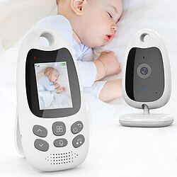 Babyphone Camera Sans Fil Vision Nocturne Audio Bidirectionnel Température 2.0 Pouces Noir YONIS