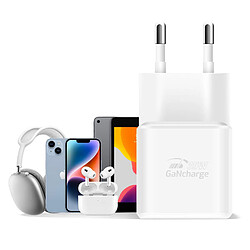 Avis Swissten Chargeur GaN USB C 35W - Blanc