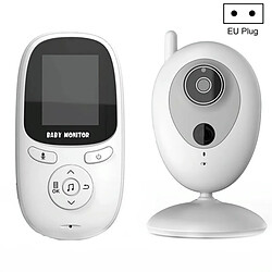 Babyphone Camera Vision Nocturne Écran 2 Pouces Température Sans Fil Noir YONIS