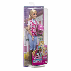 Barbie poupée Malibu articulée Poupée figurine Barbie articulée - Accessoires inclus - Dès 3 ans - Sans piles