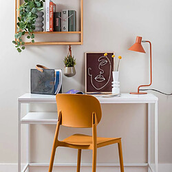 LEITMOTIV Chaise Cheer Polypropylène Jaune