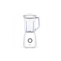 Livoo DOP242W Blender - 600W - 1,5L - 2 vitesses + Turbo - Inox/Blanc