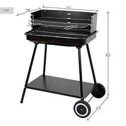 Acheter Barbecue Portable Aktive Acier inoxydable Acier 55 x 82 x 43 cm