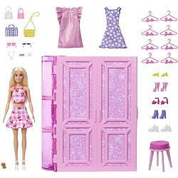 Avis Barbie Poupée avec armoire
