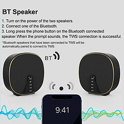 Yonis Enceinte Bluetooth portable - Argent pas cher