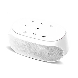 Yonis Enceinte Bluetooth Tactile - Blanc