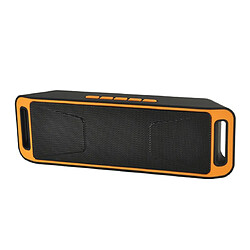 Yonis Enceinte Bluetooth portable - Orange