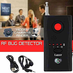 Avis Détecteur De Traceur GPS Caméra Espion Sans Fil Anti-Espionnage Haute Sensibilité - Yonis