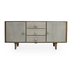 ICONIK INTERIOR Buffet en Bois - Stile Vintage - Cina Bois naturel