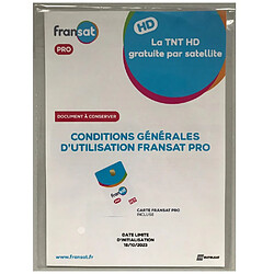 Carte fransat pro pc7 - CS74P - WISI