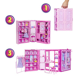 Barbie Poupée avec armoire