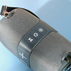 Yonis Enceinte nomade Bluetooth - Bleu pas cher