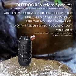 Acheter Yonis Enceinte Bluetooth nomade - Vert