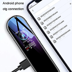 Dictaphone HD Enregistrement Longue Durée 4GB Réduction Bruit Voix HIFI YONIS pas cher