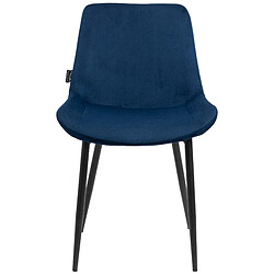 Avis decoshop26 Chaises modernes - Bleu