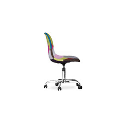 ICONIK INTERIOR iconik_interior Chaise de Bureau - Multicolore pas cher