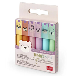 Légami Coffret surligneurs Teddy's Style - 6 pièces