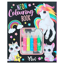 Ylvi Kit de coloriage Fluo - Livre