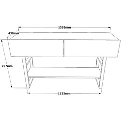 Avis Hanah home console Atlantic - Bois