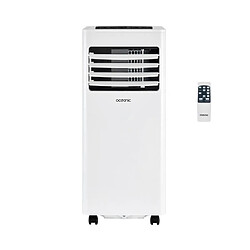 Climatiseur mobile OCEANIC - 7000 BTU - 2050W - Déshumidificateur - Programmable - Classe énergétique A - Monobloc