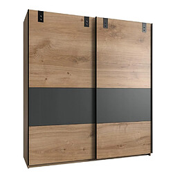 Inside 75 Armoire dressing ATHENA - Chêne