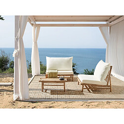 BELIANI Set lounge pour jardin TODI - Bambou