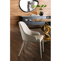 INSIDE 75 Betta - Eco-Cuir Blanc