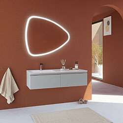 Kiamami Valentina Meuble de salle de bain Seattle - Gris clair