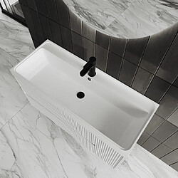 Avis Kiamami valentina ensemble salle de bain - Blanc mat
