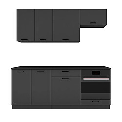 Pegane Cuisine Ania 6 éléments - Graphite