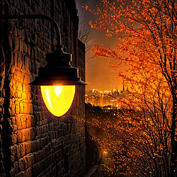 Ledkia Lampadaire LED 40W Ambre Fisher