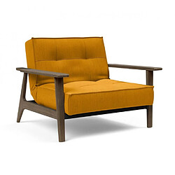 Inside 75 Fauteuil design Splitback Frej - Jaune curry