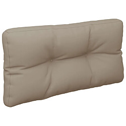 Acheter VIDAXL Coussins de palette lot de 2 - Taupe