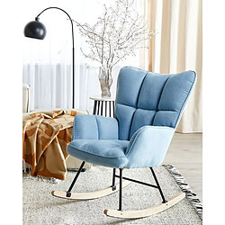 Beliani Fauteuil Oulu - Bleu clair