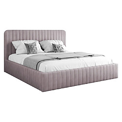 Bestmobilier Best Mobilier Stuart Lit Coffre Velours 180x200