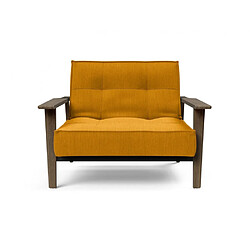 Inside 75 Fauteuil design Splitback Frej - Jaune curry