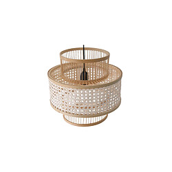Acheter ICONIK INTERIOR Lustre de plafond en rotin - Suspension de style Boho Bali - Yei Naturel