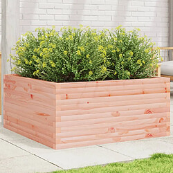 vidaXL Jardinière 100x100x46 cm bois massif de douglas Jardinière en bois - Bois massif de douglas - Résistant et stable - 100 x 100 x 46 cm