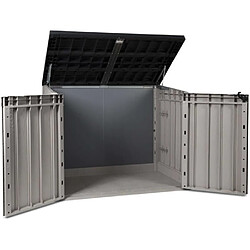 Avis Toomax Coffre de jardin Storaway Plus - gris taupe/marron