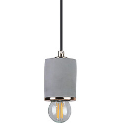 Avis ICONIK INTERIOR Lampe de plafond - Lampe suspendue - Métal et béton - Felippo Doré