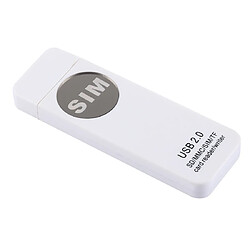 Yonis Lecteur Carte Universel USB Support SD MMC SIM Micro SD Portable
