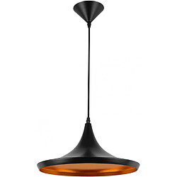 ICONIK INTERIOR Lampe de Plafond - Lampe Suspendue Design Industriel - Extensive Noir