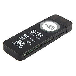 Yonis Lecteur Carte Universel USB Support SD MMC SIM Micro SD Portable