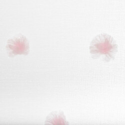 Toilinux Lot de 2 Rideaux pour chambre d'enfant avec pompons Lilo - 140 x 240 cm - Rose