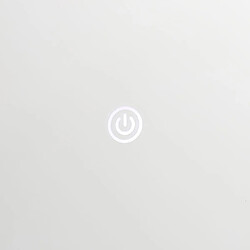 Acheter Kiamami valentina Miroir salle de bain LED rond - Gris