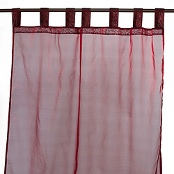 TheDecoFactory SUNNY Voilage rouge 110x250