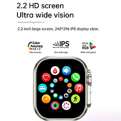 Acheter Yonis Montre Connectée Sportive Or Bluetooth Santé