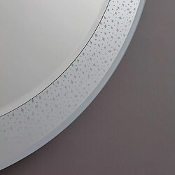 Avis Kiamami valentina Miroir de salle de bain lumineux rond - Blanc